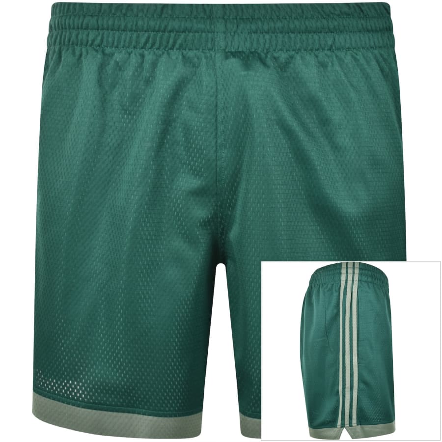 adidas Originals Mockeyelet Shorts Green | Mainline Menswear adidas Originals Mockeyelet Shorts Green | Mainline Menswear